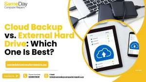 Cloud Backup vs. External Hard Drive