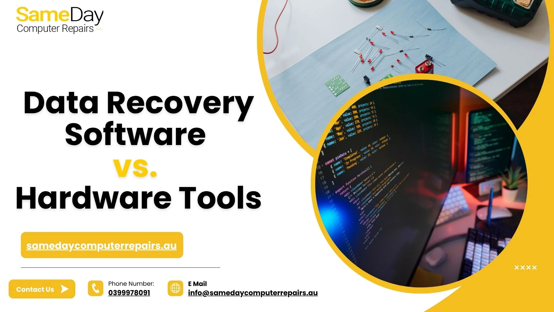 Data Recovery Software vs. Hardware Tools