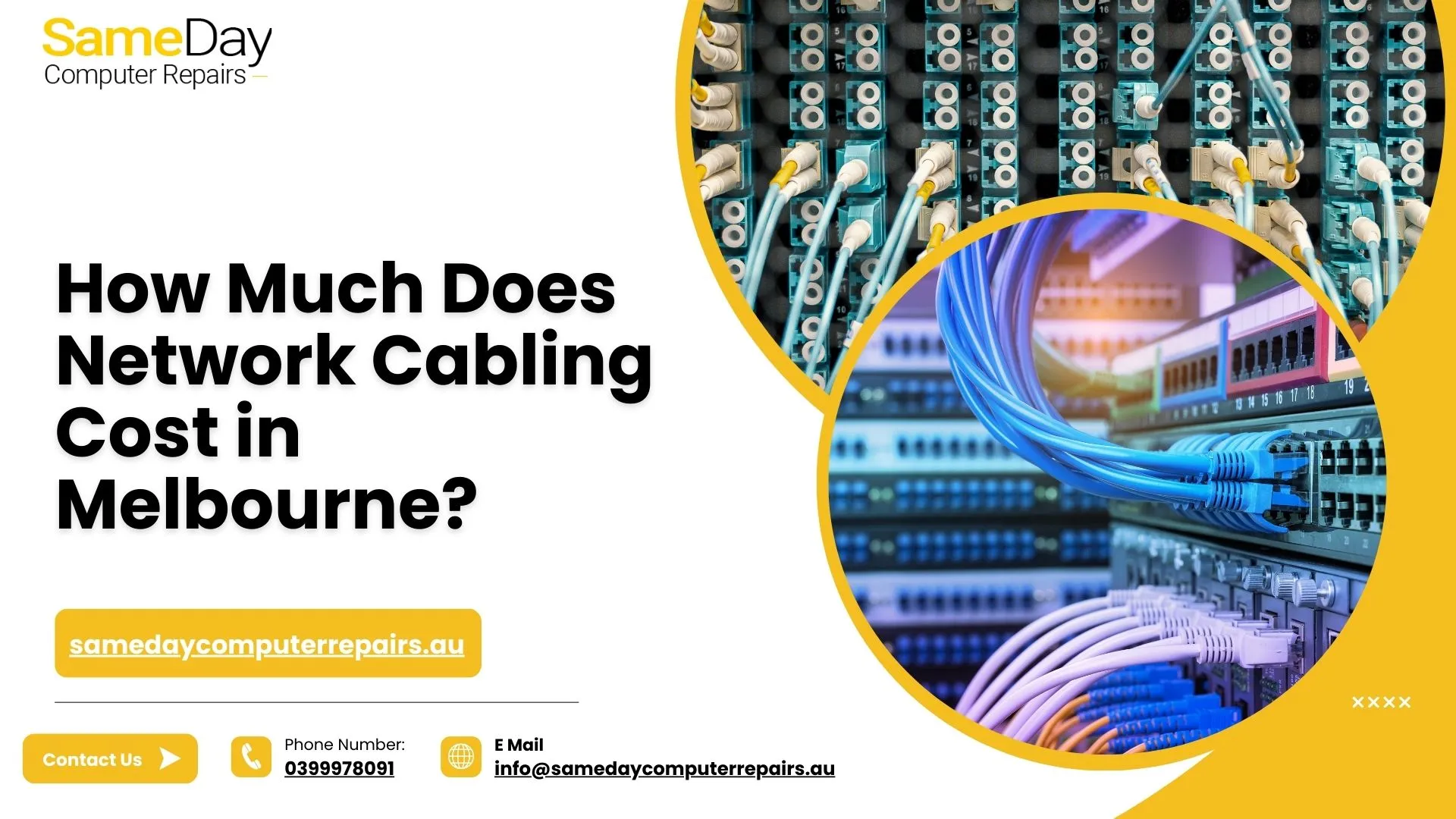 Network Cabling Cost in Melbourne