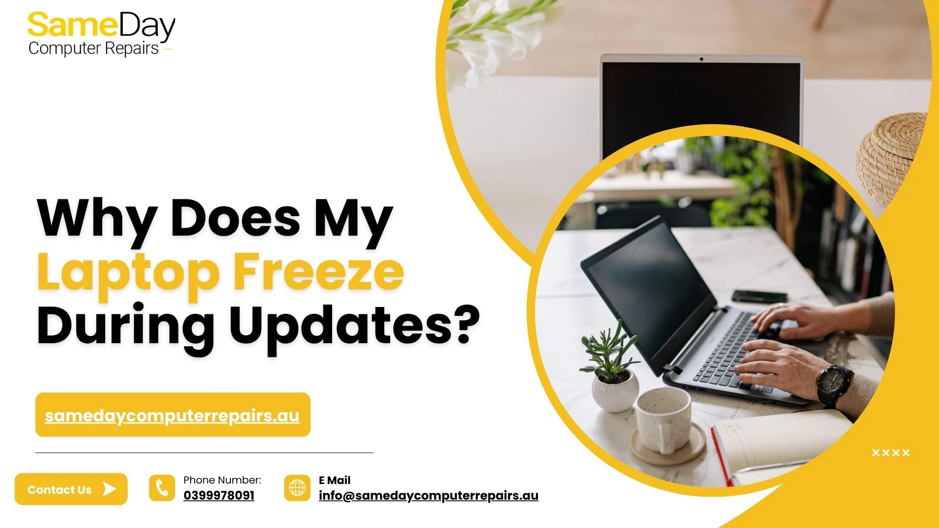 Laptop Freeze During Updates