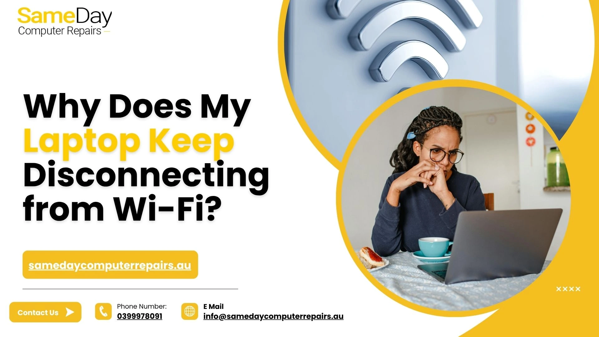 Laptop Keep Disconnecting from Wi-Fi